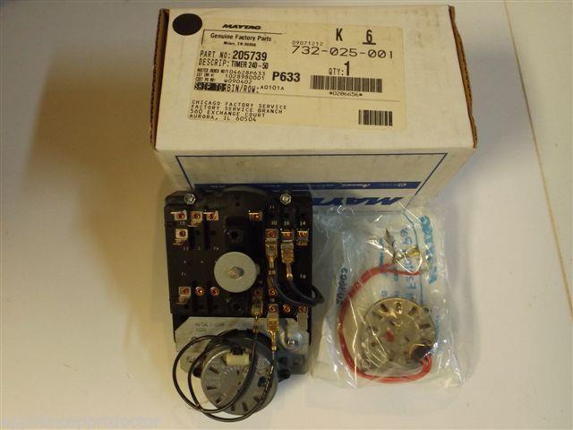Maytag Washer 205739 Timer NEW IN BOX Maytag Washer 205739 Timer NEW IN BOX